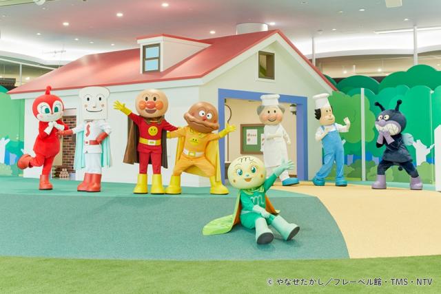 アンパンマンと仲間たち(2・3Fミュージアム)