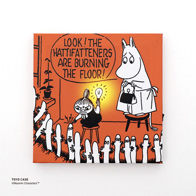 「LEDキャンバスアートポスター ムーミン」2,990円（税込）