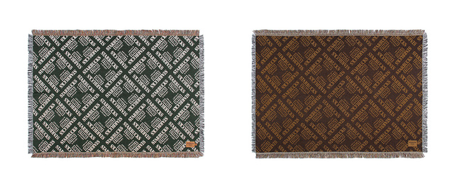 「STARBUCKS STAND by BEAMS　ジャカードスローケット」＜価格：17,600円（税込）＞【【スターバックス×BEAMS】新ライフスタイルプロジェクト『STARBUCKS STAND by BEAMS』オンラインストア＆店舗にて販売スタート】