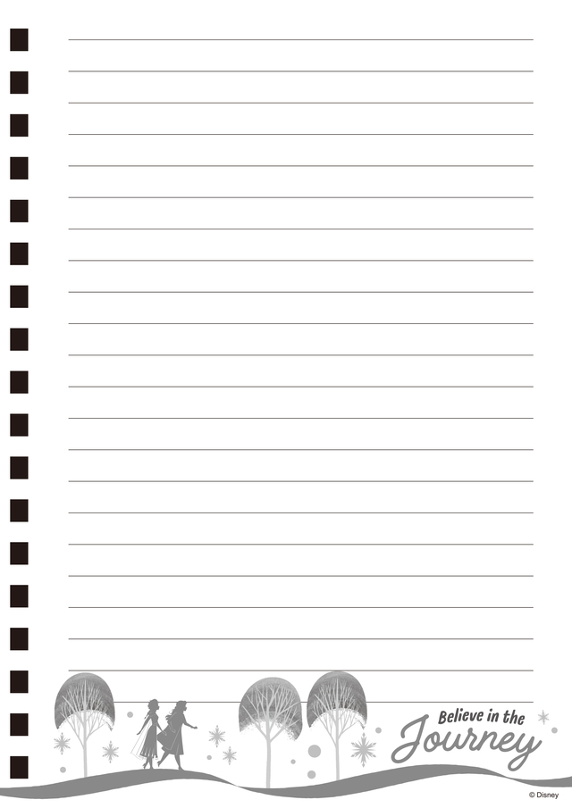 ゴムバンド付きリングノート（中）｜700円