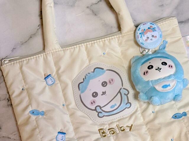 ぬいぐるみチャームと一緒につけてもかわいいです♪