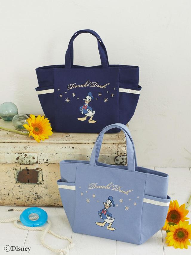 Donald Duck/サイドポケットトートバッグ ￥6,600