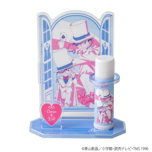 【Lovisia 名探偵コナンリップクリーム&リップスタンドセット】コナン&キッド