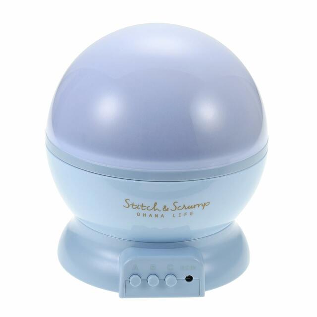 スティッチ＆スクランプ ルームプロジェクター Disney Stitch＆Scramp OHANA LIFE 4,400円