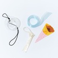 【Q-pot. アイスクリーム風鈴】アイスクリーム風鈴 セット 3,300円（税込み）