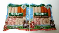 【No.23】【コストコ Greisinger Grill Party 450g×2袋 1158円】味や形状が異なる4種類のソーセージが入っています。2袋セットになっているため、1袋はバーベキュー用、もう1袋はご自宅用といった使い方ができるほか、シェアするときも便利です。