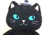 【カルディオリジナル　ハロウィンネコぬいぐるみ】青い目がとっても可愛い♪