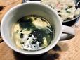 【卵＋わかめ＋中華スープの素】簡単でどんな料理にも合う！
