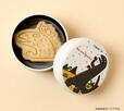 「『おまえうまそうだな』のウマソウなクッキー缶ミニ」<価格:991円(税込)> 【大人気の絵本コラボクッキーが渋谷で買える♪ポップアップストア「名作絵本のクッキー缶セレクション by Cake.jp」がオープン!】