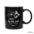 MICKEYデザイン マグカップ/RUN（ブラック）