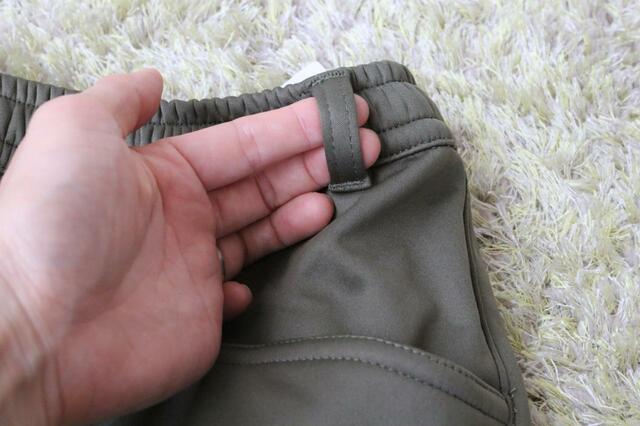 【ワークマン レディースウォームバーサタイルパンツ】ベルトも通せます