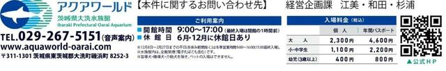 アクアワールド茨城県大洗水族館×国営ひたち海浜公園　前売りセット券