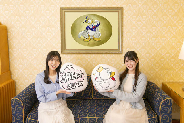 ディズニーアンバサダーホテル ディズニー・パルパルーザ“ドナルドのクワッキー・ダック！ダック！ダックシティ！”スペシャルルーム