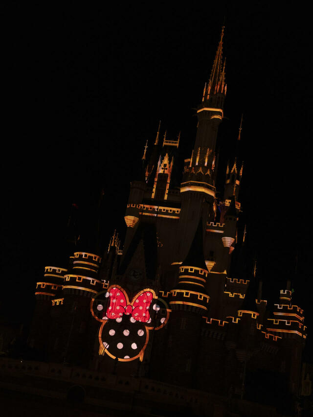 東京ディズニーランド「ディズニー・パルパルーザ“ミニーのファンダーランド”」ファンダーナイト（キャッスル環境演出）