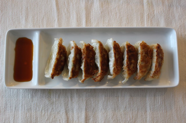 『ギョーザ』『しょうがギョーザ』を一緒に。