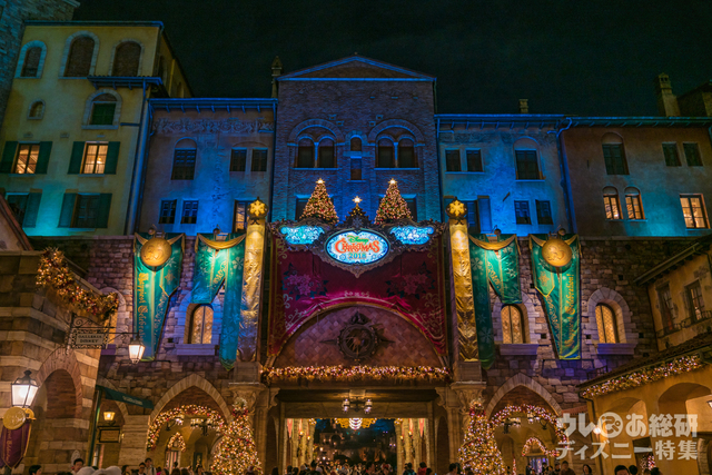 東京ディズニーシーのクリスマス
