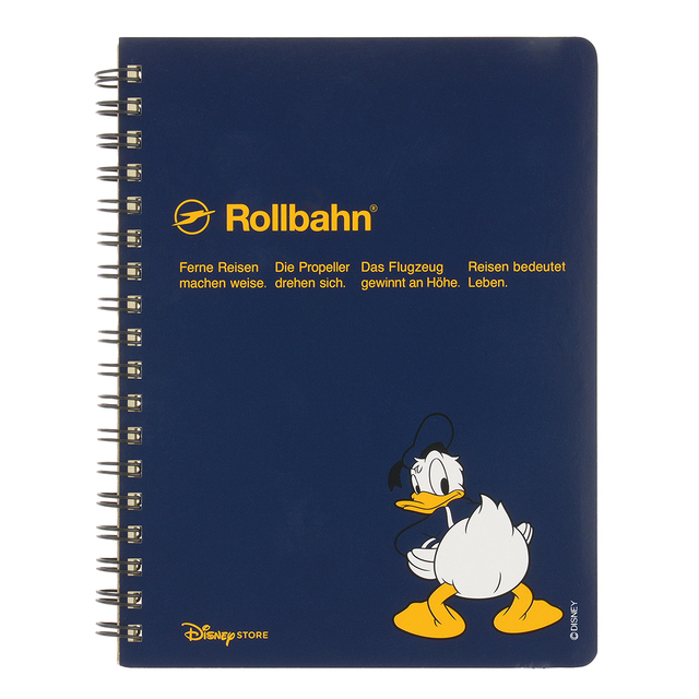 Rollbahn ポケット付メモ ドナルド 700円