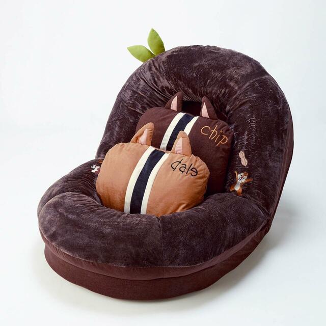 3WAYでくつろげる!クッション付きふかふかビッグ座椅子(選べるキャラクター)|¥32,800 (税込)