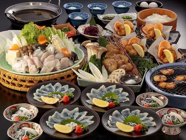 ふぐ三昧コース