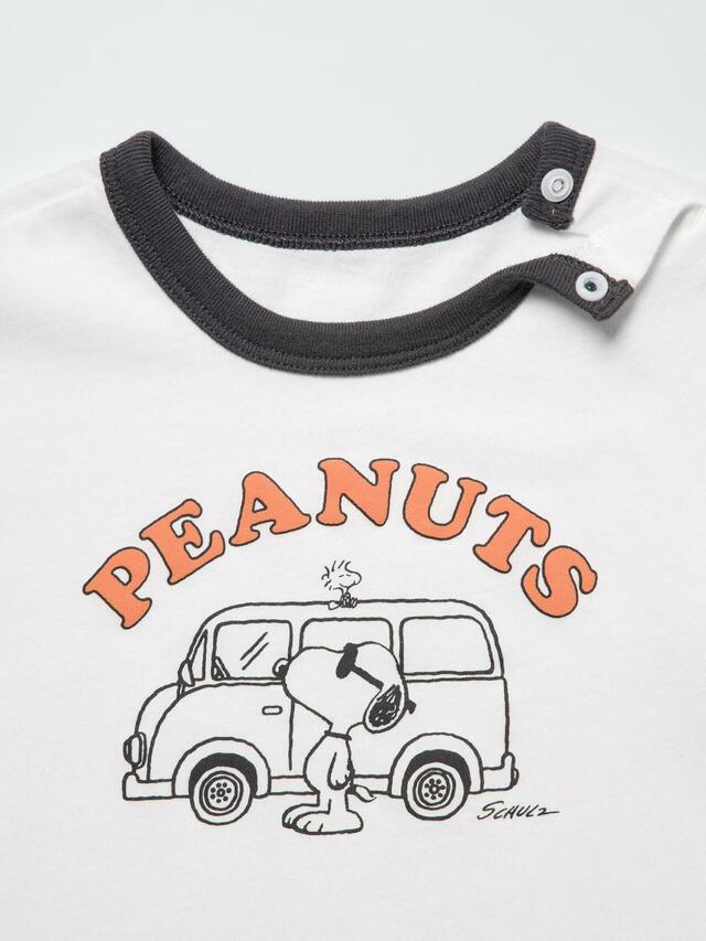 ユニクロ ピーナッツ エアリズムコットンUT ¥990