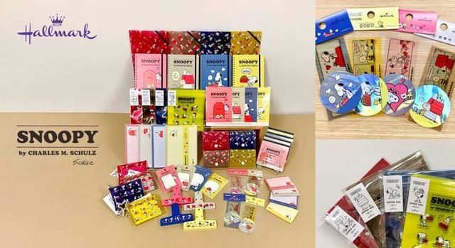【PEANUTS】「スヌーピーの身の回りにある大事な赤いもの」をキーワードにした、大人も楽しめる文房具コレクション