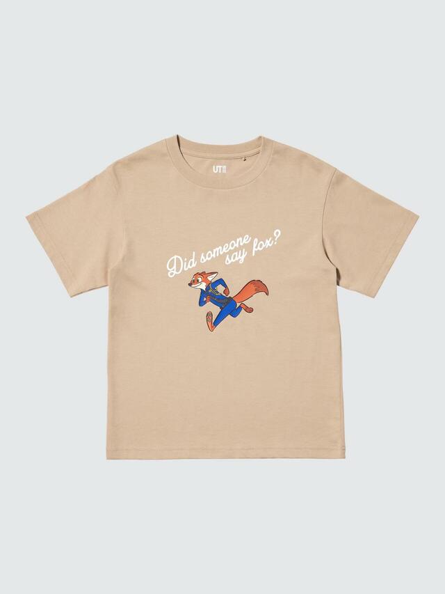 グラフィックTシャツ ¥990|ユニクロ UT ディズニー「ズートピア」