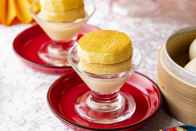 カステラ＆プリン【「チャイニーズ＆ピーチ・メロンスイーツフェア」インターナショナルガーデンホテル成田】