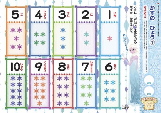 アナと雪の女王 かず