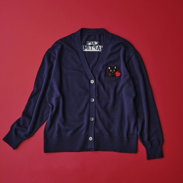 【Afternoon Tea LIVING×Cat’s ISSUE 第11弾】刺繍カーディガン ￥7,920