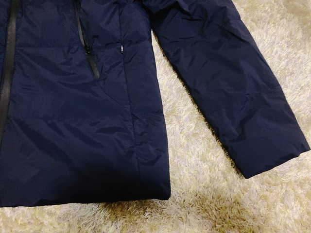 【ワークマン REPAIR-TECH(R)(リペアテック)洗えるフュージョンダウンフーディー】サイズはS〜4Lまであり、男女兼用で着られます