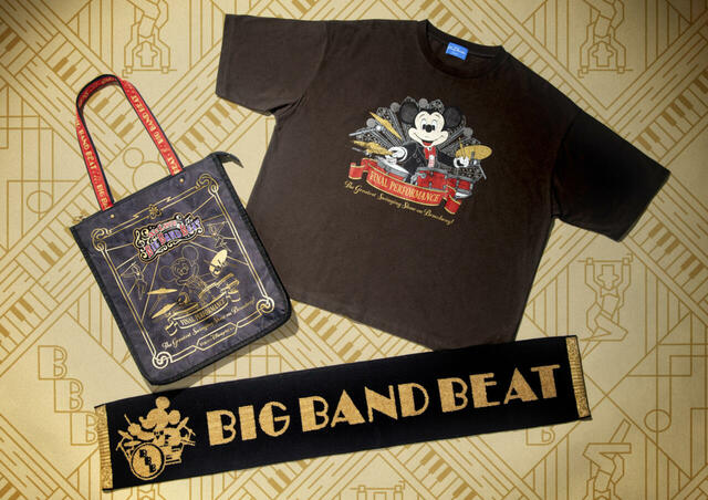東京ディズニーシー「ビッグバンドビート」グッズ|販売店舗:東京ディズニーシー「エンポーリオ」|発売日:2025年7月1日(火)