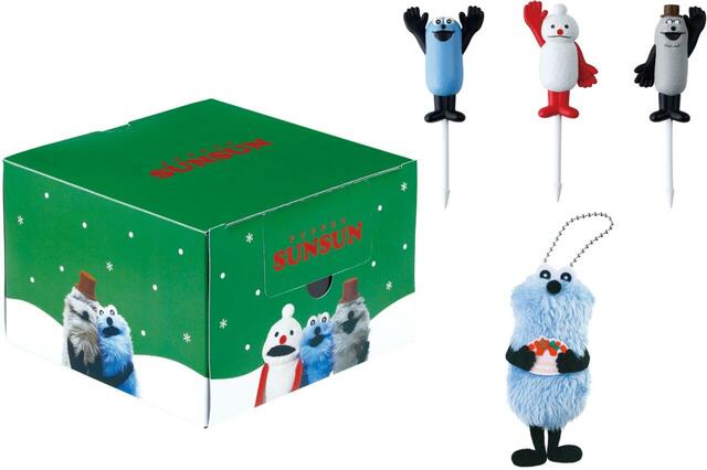 パペットスンスン　クリスマスチョコケーキ（オリジナルマスコット付き）