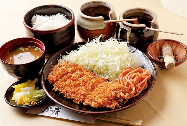 関西とんかつのたまらない名店／かつ廣（京都・伏見）　ロースかつ定食（780円）