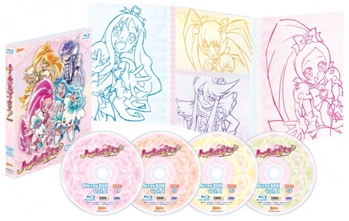 『ハートキャッチプリキュア！』Blu-ray BOX vol.1商品展開図 ©ABC・東映アニメーション 