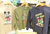 【ワークマン】Disney/長袖クルーネックＴシャツkids 1,280円
