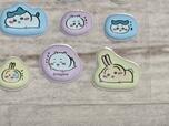 【ちいかわステショBOX ぷっくりシール】ぷにっともちもちほっぺのうさぎもかわいい～
