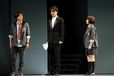 ミュージカル『四月は君の嘘』ゲネプロより　左から）寺西拓人、木村達成、唯月ふうか