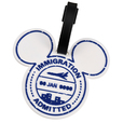 ラゲッジタグ ＜ミッキーマウス＞ 800円