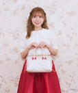 ミニー/キルティングボストンバッグ ¥12,900