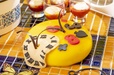 いたずらなクレイジー時計のケーキ