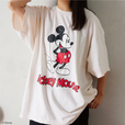【Disney / ディズニー】別注 〈ミッキーマウス〉Tシャツ金額　6,490円(税込み)