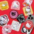 G賞ステッカーSET（全6種）【Happyくじ『HELLO KITTY 50th〜ハッピーアニバーサリー★〜』】