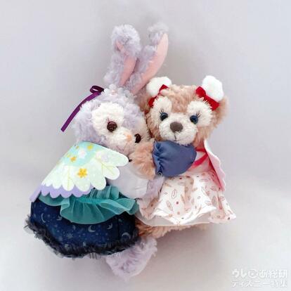 【カーテン】ディズニー ウィッシング ウィングス ダッフィー シェリーメイ ✨✨✨ ダッフィー＆フレンズの ウィッシングウィングス