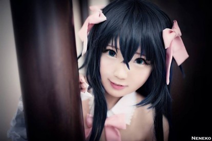 これが現実のアコ…！「ネトゲの嫁」玉置亜子のゲーム衣装コスプレに