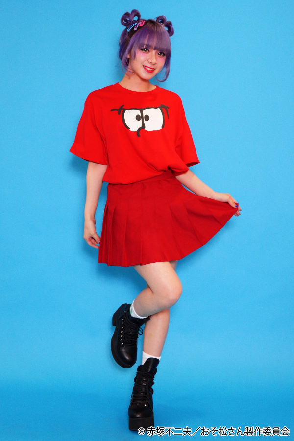 おそ松さんxgalaxxxy EYE Tシャツ（おそ松）