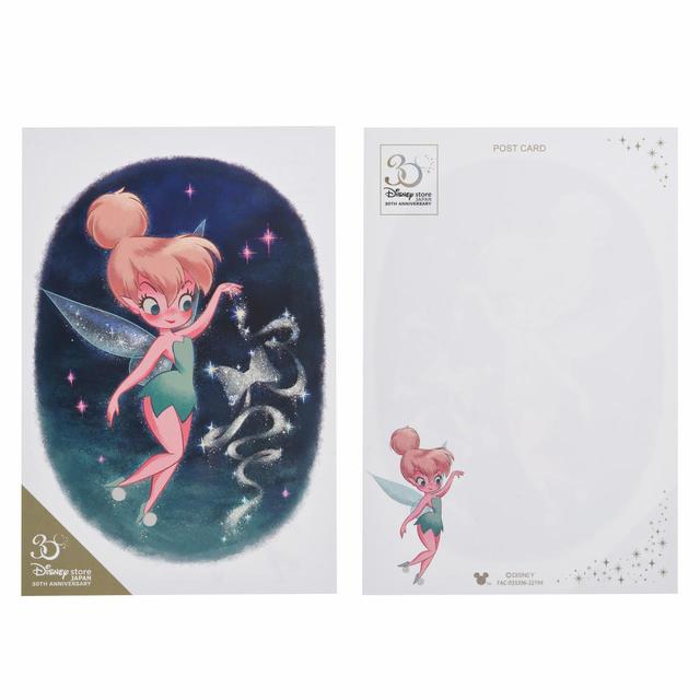 ディズニーキャラクター ポストカード セット Disney Store Japan 30th Anniversary 550円