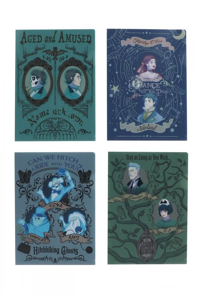 クリアホルダーセット 1,990円|サイズ:A4×1枚、A5×6枚セット|東京ディズニーリゾート「ディズニーストーリービヨンド」グッズ|販売店舗:東京ディズニーランド「キングダム・トレジャー」|発売日:2023年1月26日(木)