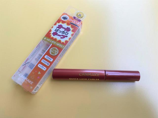 本体が見える半透明のケース：キャンメイク クイックラッシュカーラー BO：748円（税込）