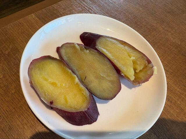 【プレミアムカルビ　紅はるかミニ焼き芋】ねっとり甘〜い紅はるか♪焼肉の後にちょうどいい自然派スイーツ！