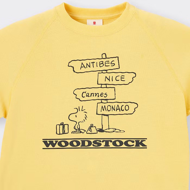 キッズ スウェT 1,290円｜GU「PEANUTS」コレクション